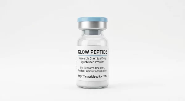 Pure Glow Peptide Research Compound Premium glow peptide vial for UK laboratory research